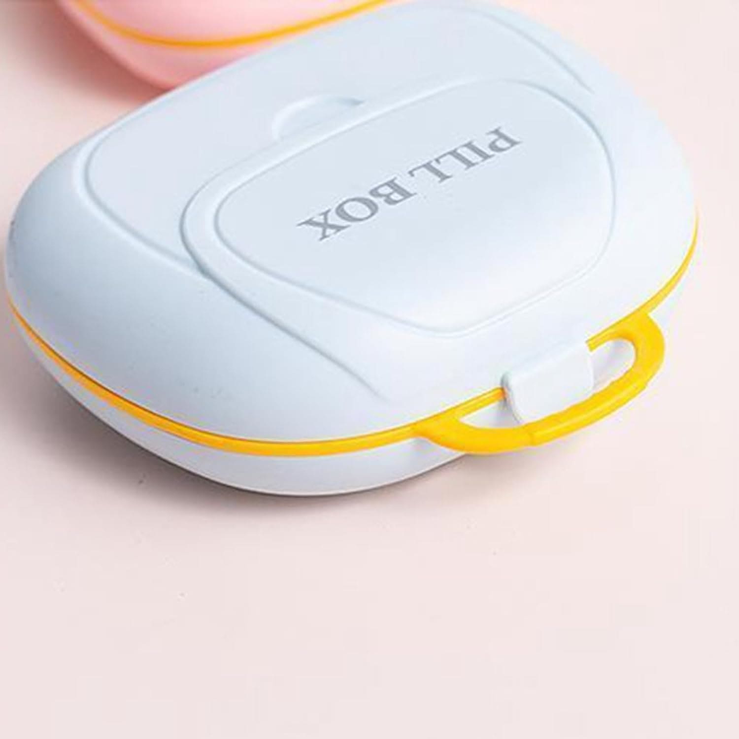 Briefcase Pill Box, Splitters Pill Case Holder, Portable 7 Grid Mini Pill Box, Outdoor Travel Pill Protect Container, Tablet Storage Dispenser Container Briefcase Pill Box, Splitters Pill Case Holder, Portable 7 Grid Mini Pill Box, Outdoor Travel Pill Protect Container, Tablet Storage Dispenser Container